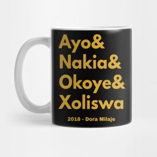 Dora Milaje = Adored Ones (YELLOW GOLD) Mug